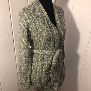 Forever 21 Sweaters - 💚Green Wool Belted Cardigan💚 Forever 21 Sweaters - 💚Green Wool Belted Cardigan💚